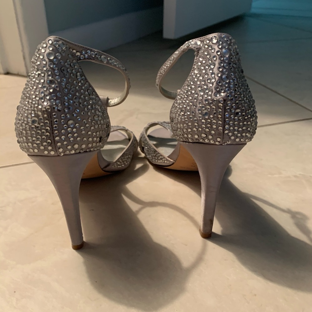 Gorgeous, elegant rhinestone heels